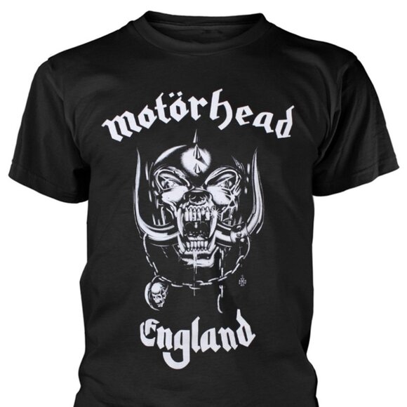 Motörhead England T-Shirt Heavy Metal Band Fan Tee 99 - Picture 1 of 5